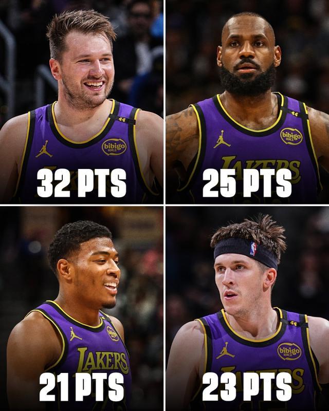 1740286068197036906.jpg 32分率队完胜掘金!东契奇:湖人的唯一目标是夺冠